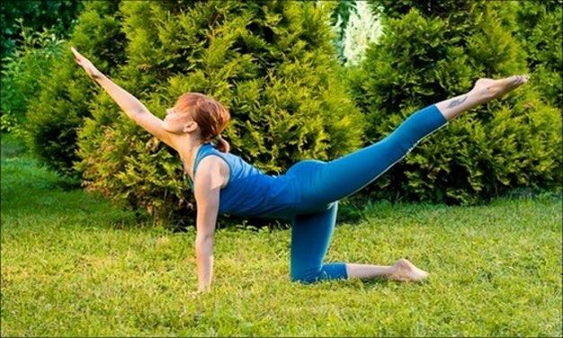 Übungen für Osteochondrose